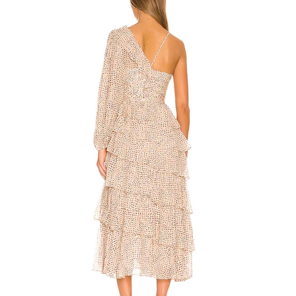 ❌SOLD❌ Ulla Johnson Hazel Gown in Leopard Ikat Dot - Picture 3 of 15